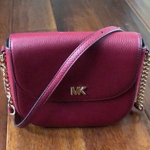 Micheal Kors Purse Dark Burgundy